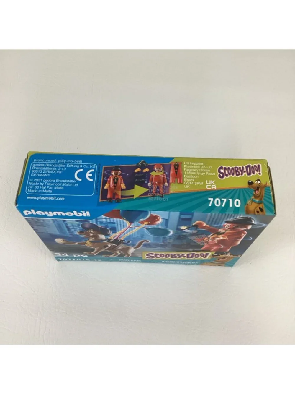 Playmobil Scooby Doo 70710 Adventure With Ghost Clown Building Playset 2021
